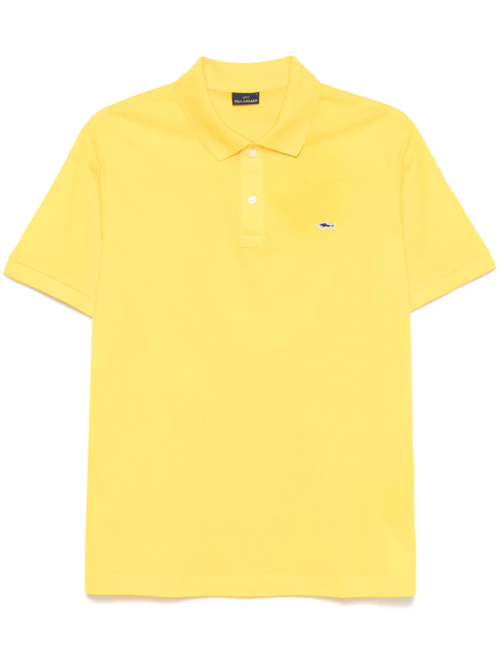 piqué cotton polo shirt