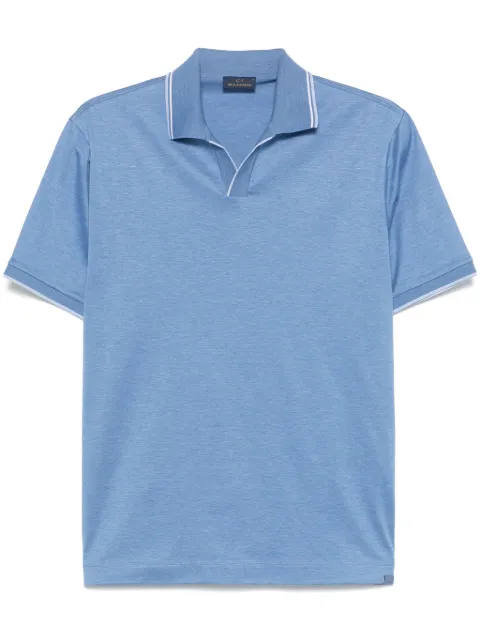 Paul & Shark mélange-effect polo shirt