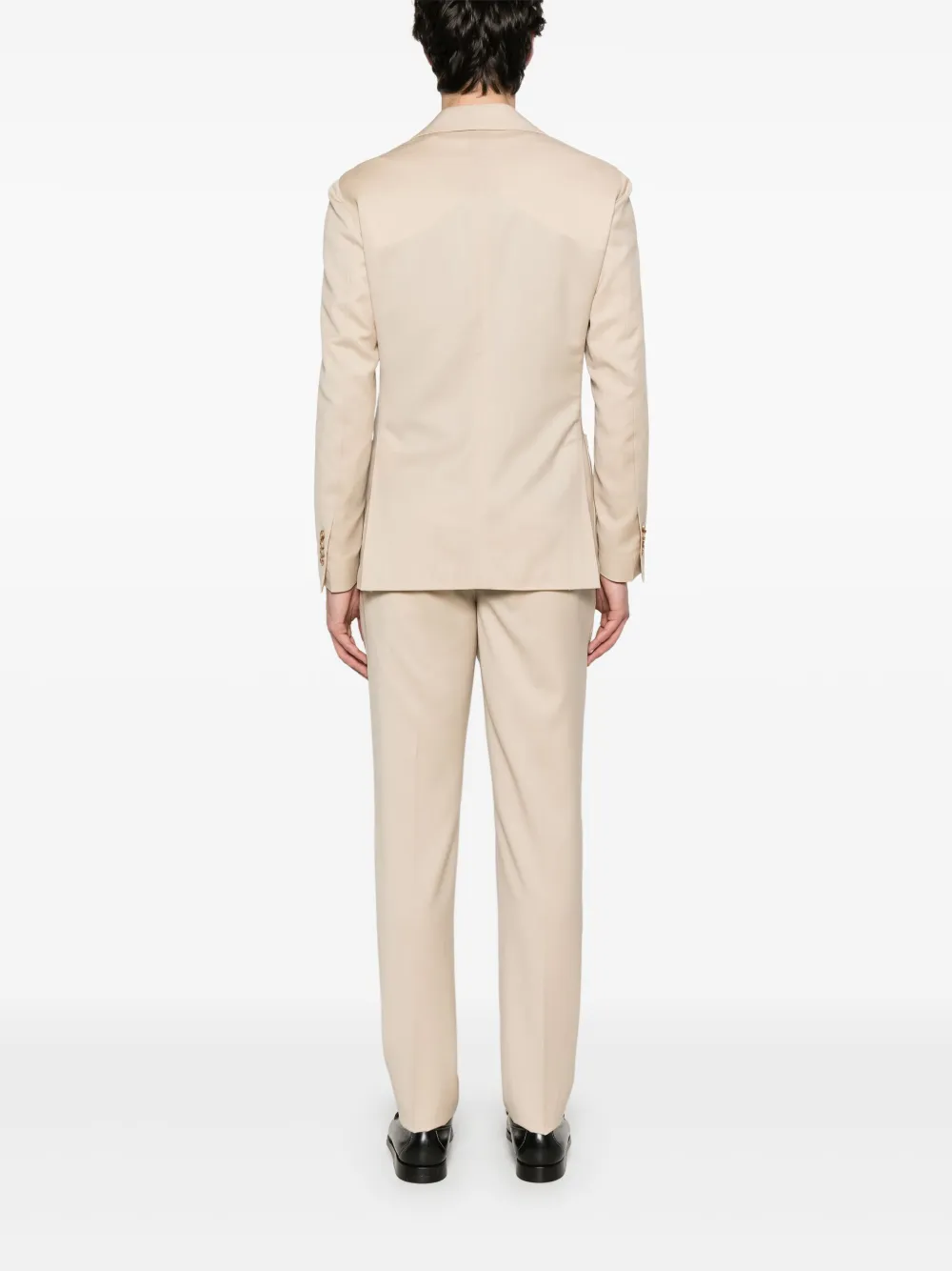 Lardini virgin-wool suit Beige