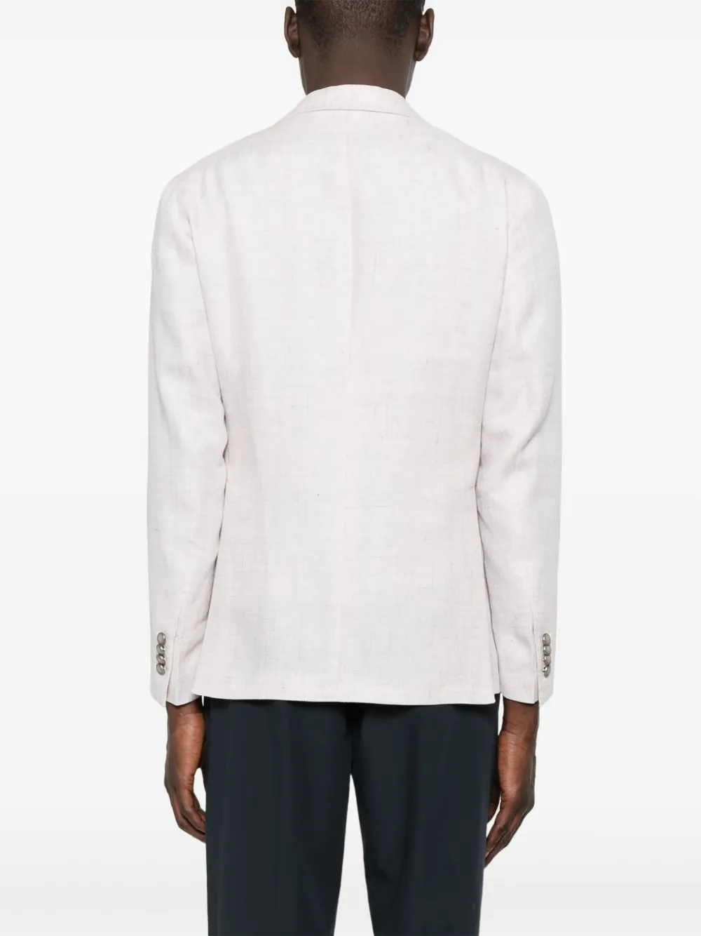 Tagliatore Blazer met broche Paars