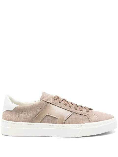 Santoni Double Buckle Sneakers