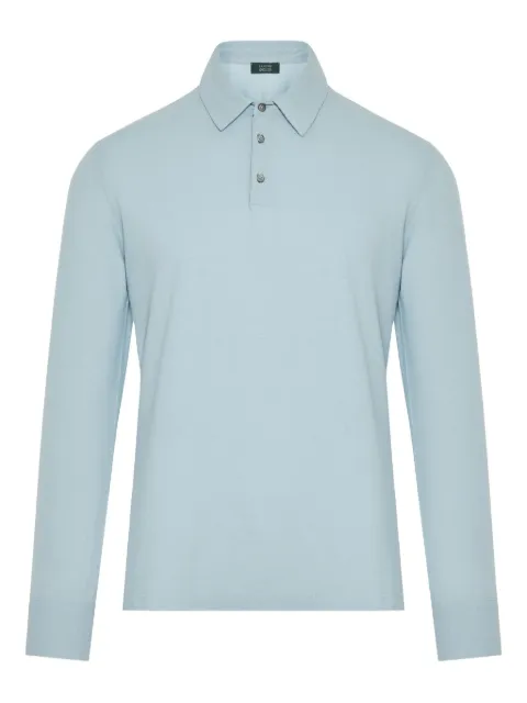 Zanone long-sleeve polo shirt