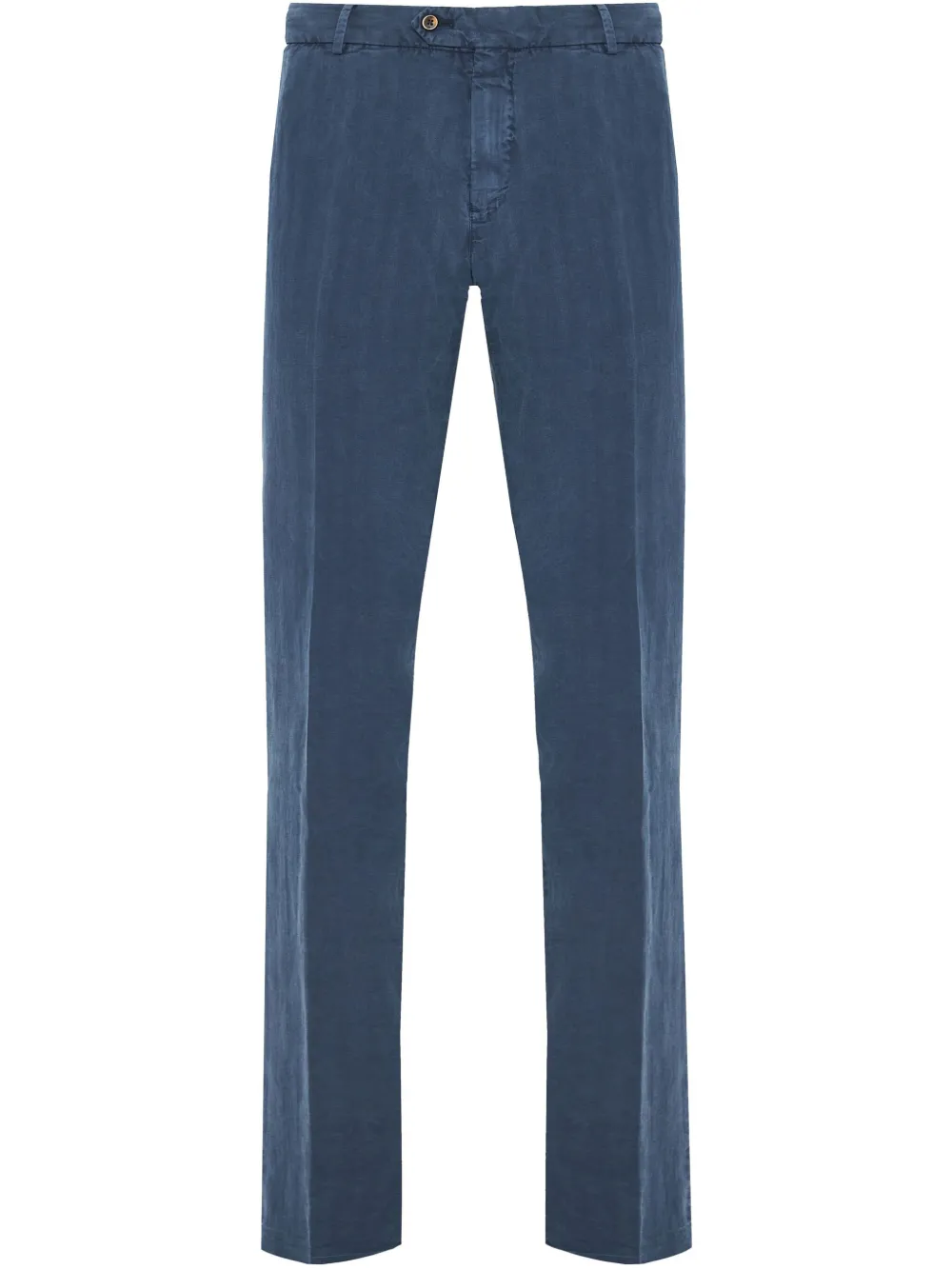 Shop Pt Torino Elasticated-waist Trousers In Blau