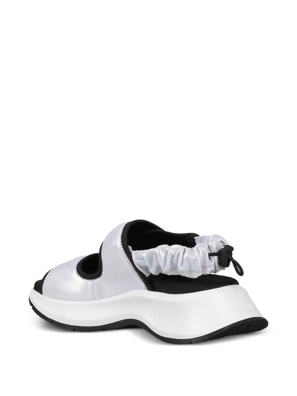 Hogan leather sandals White