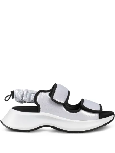 Hogan leather sandals
