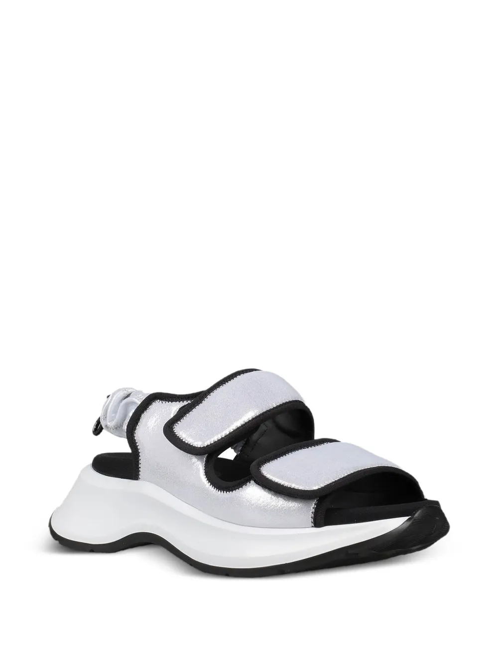 Hogan leather sandals - Wit