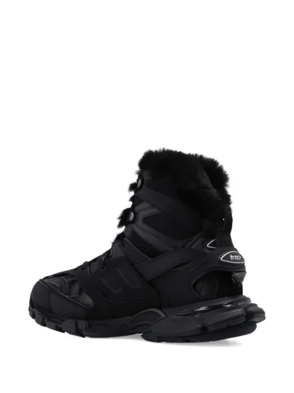 Balenciaga Track Hike Sneakers | Black | FARFETCH