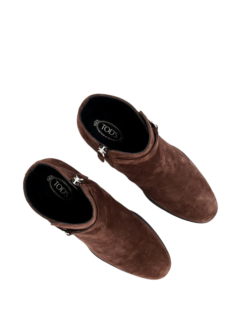 Tod's Tronch Doppia suede ankle boots Bruin