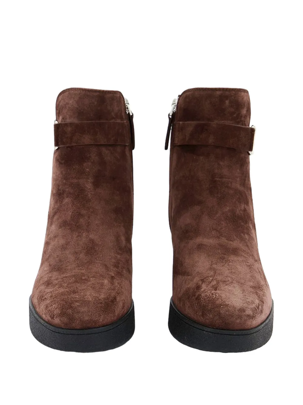 Tod's Tronch Doppia suede ankle boots Bruin