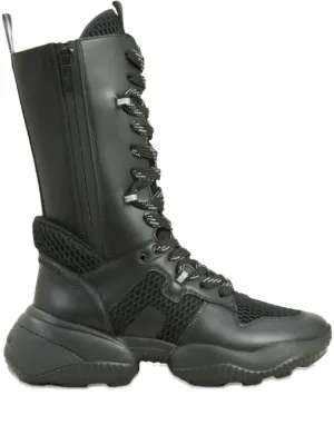 Rabanne x New Rock バックル レザーブーツ | ブラック | FARFETCH JP