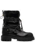 Valentino Garavani leather combat boots - Black
