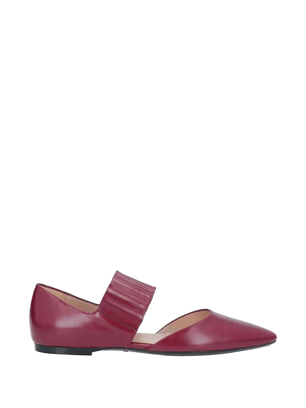 Tod's Gomma 22B leather flat pumps - Red