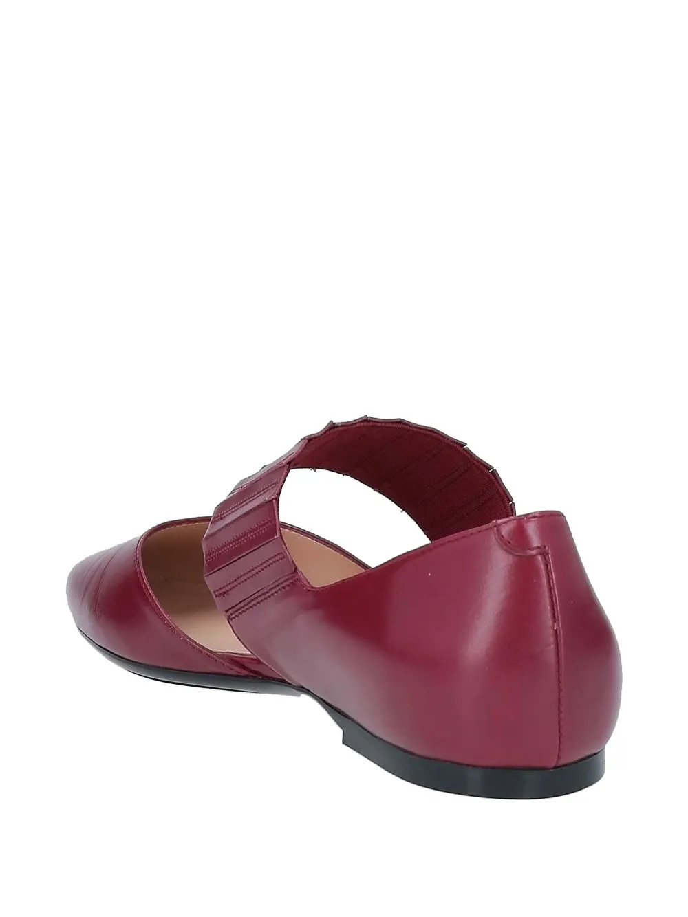 Tod's Gomma 22B leren ballerina's Rood