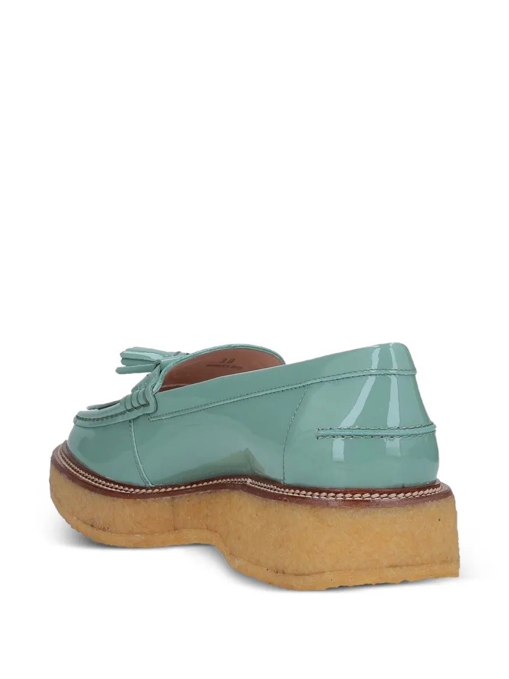 Tod's Leren loafers Groen