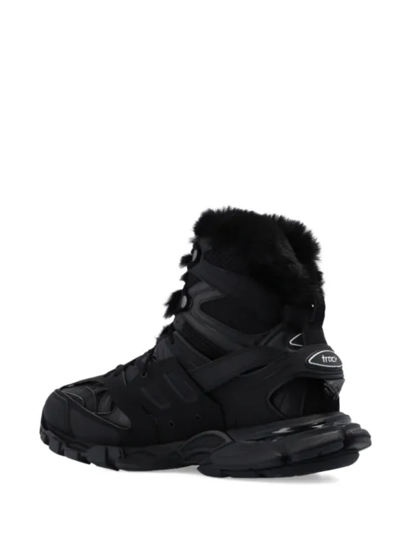 Balenciaga Track Hike Sneakers | Black | FARFETCH CA