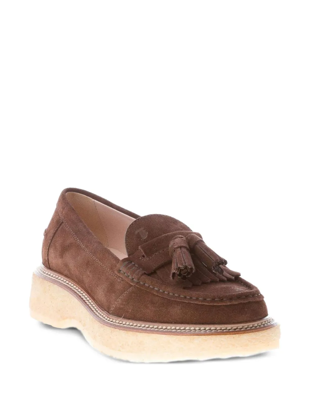 Tod's Suède loafers Bruin