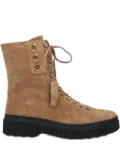 Tod's leather ankle boots - Brown