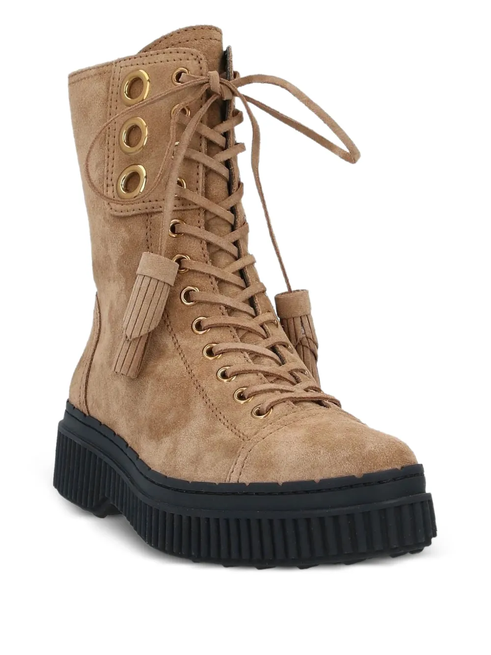 Tod's leather ankle boots Brown
