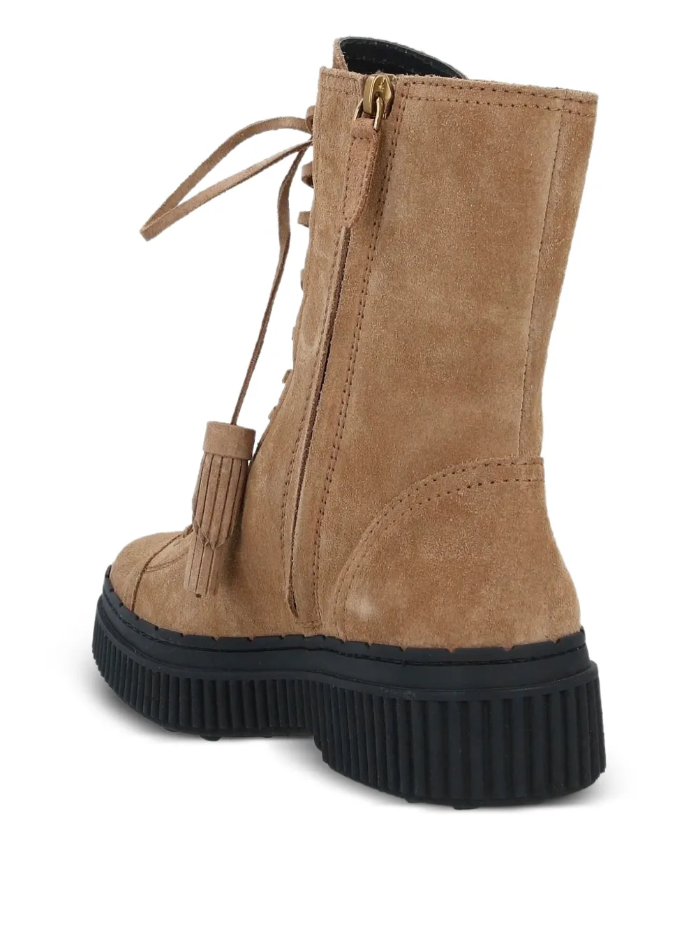 Tod's leather ankle boots Brown