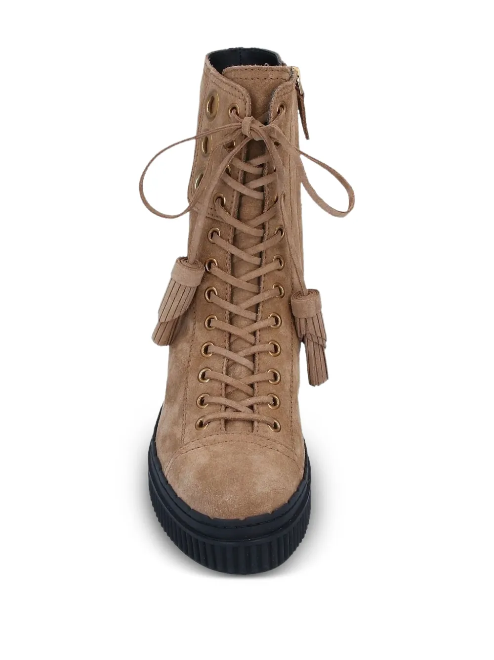 Tod's leather ankle boots Brown