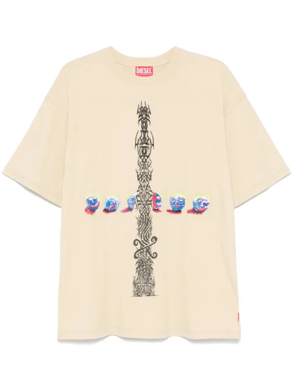 国内直営【DIESEL】T-BOXT-R4 Tシャツ 送料込 Diesel T-Boxt-R4 Tシャツ | イエロー | FARFETCH JP