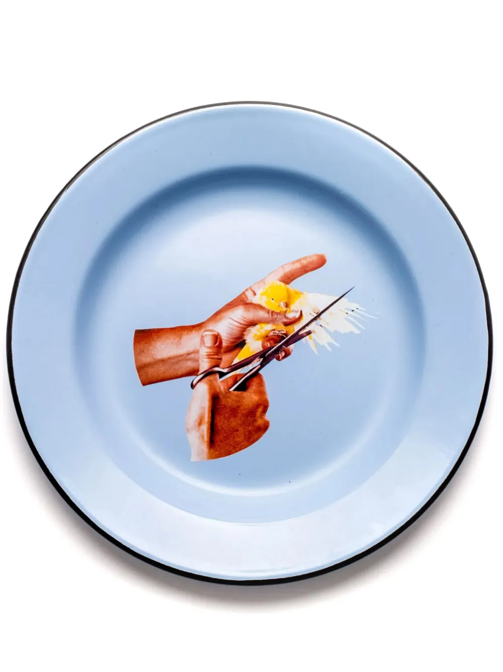 Seletti Piatto Bird (26cm) | blu | Image 1