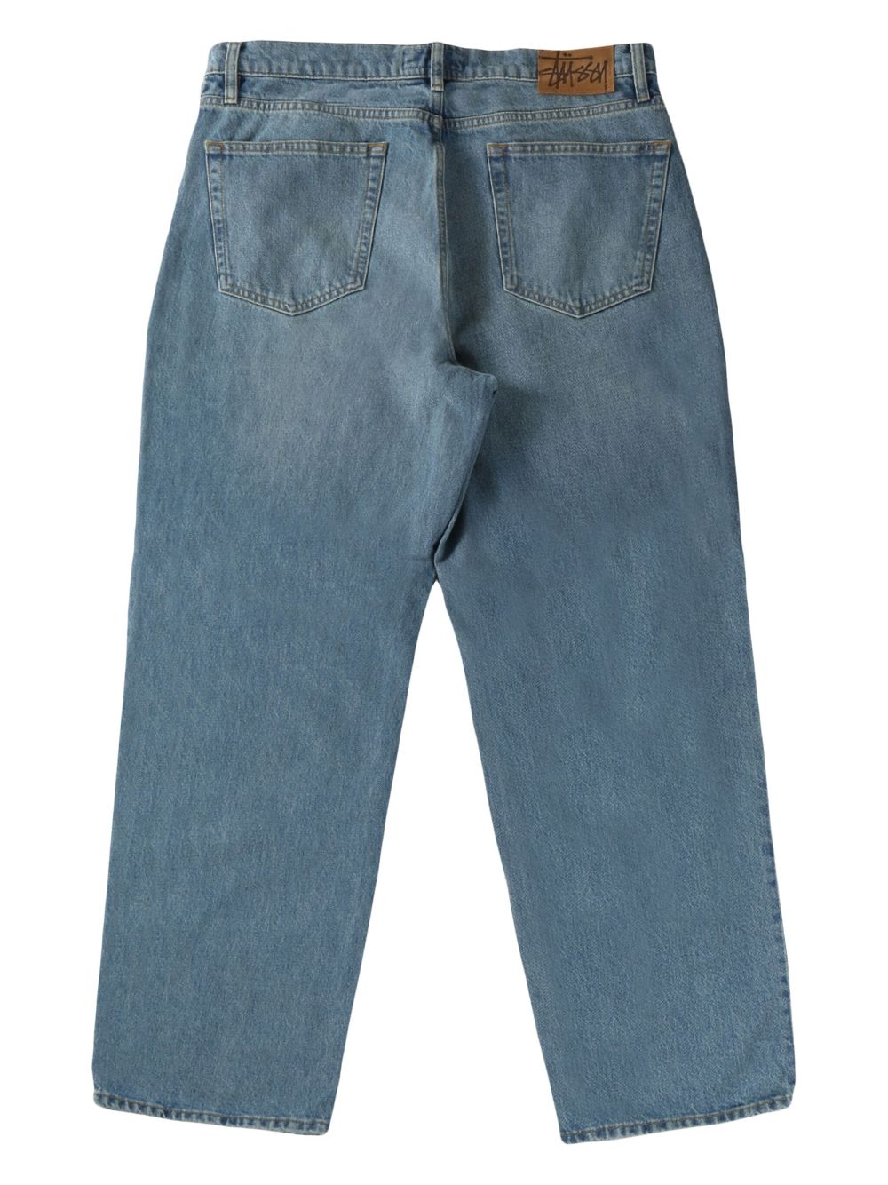 Stüssy straight-leg jeans - Blauw