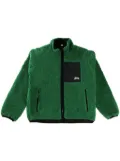 Stüssy reversible fleece jacket - Green