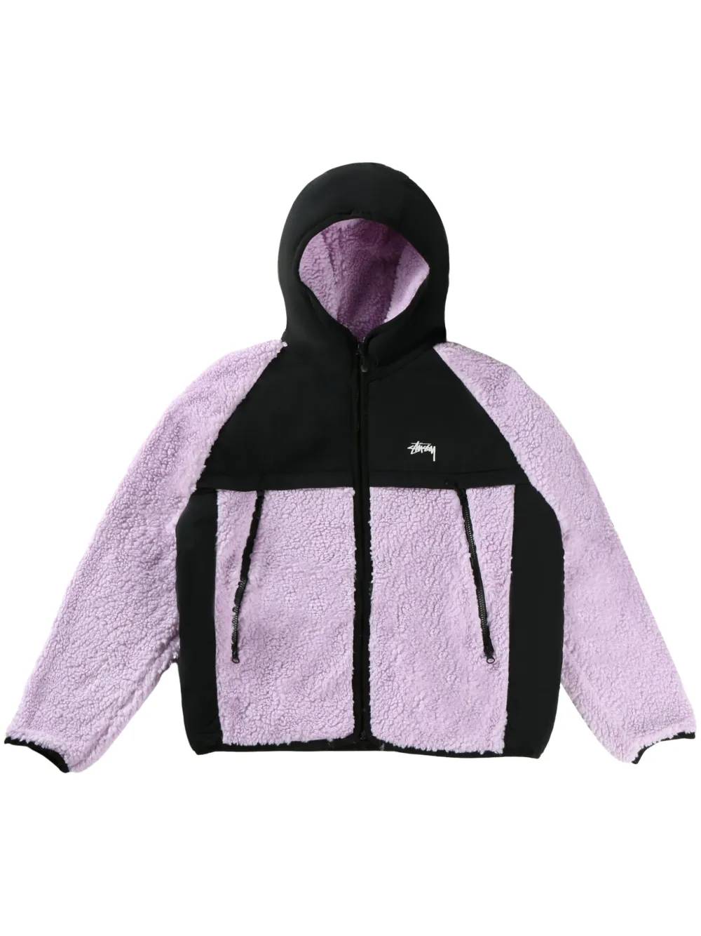 Stüssy shearling panelled jacket