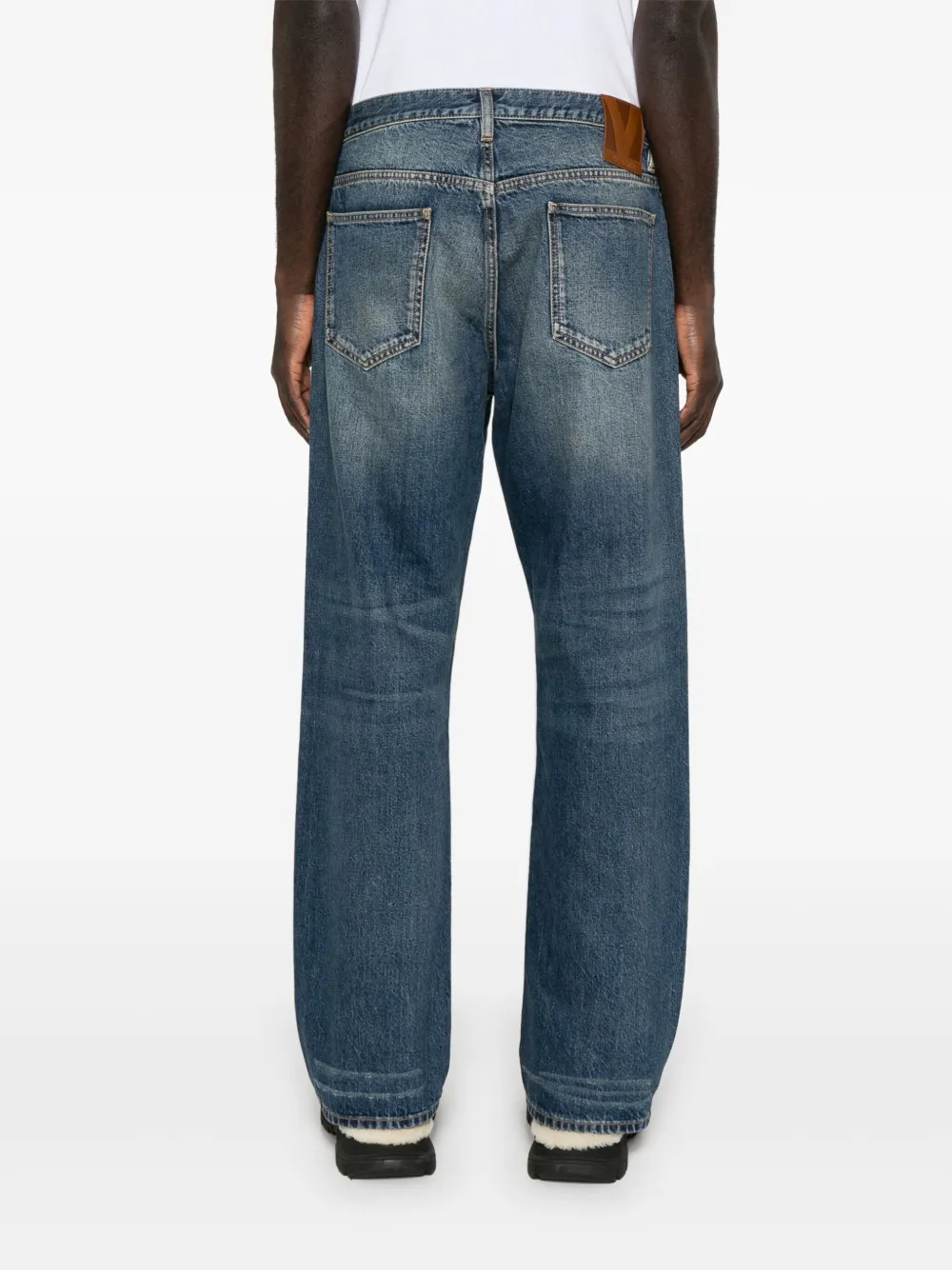 Valentino Garavani Straight jeans Blauw