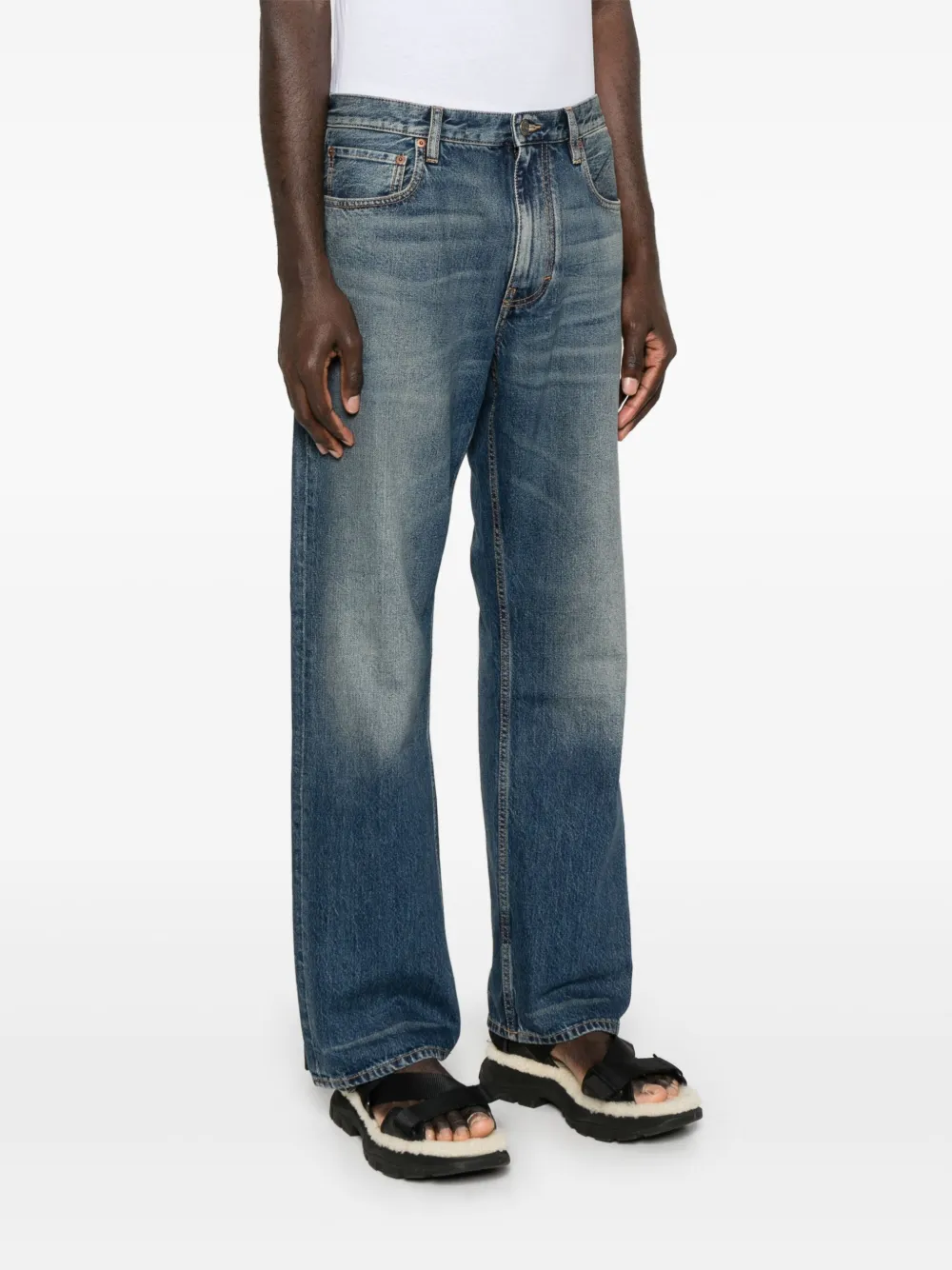Valentino Garavani Straight jeans Blauw