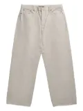 Stüssy logo-patch jeans - Neutrals