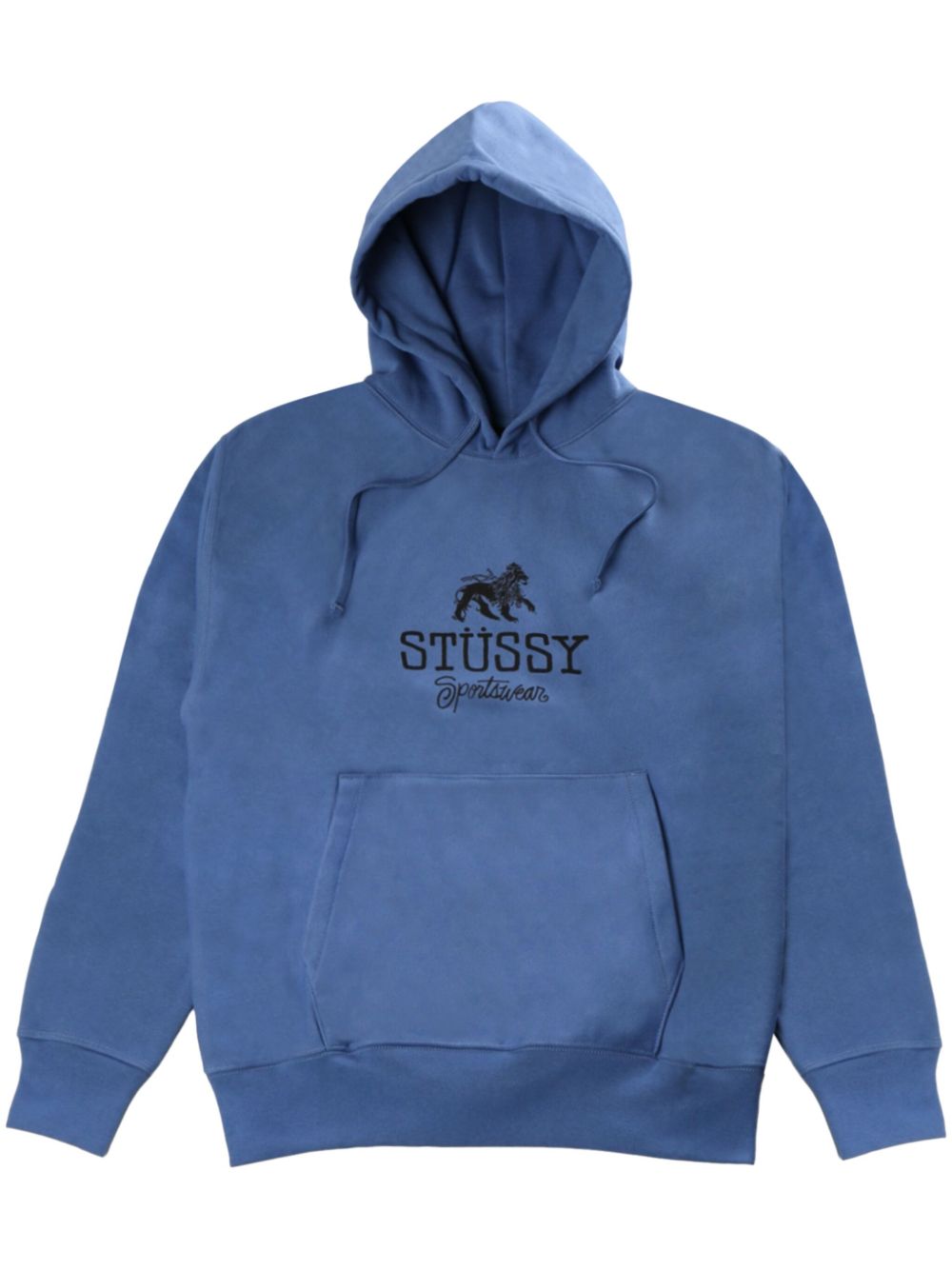 Stüssy logo-print hoodie