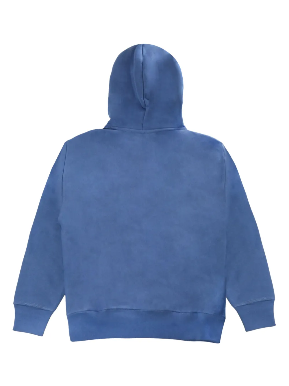 Stüssy logo-print hoodie - Blauw