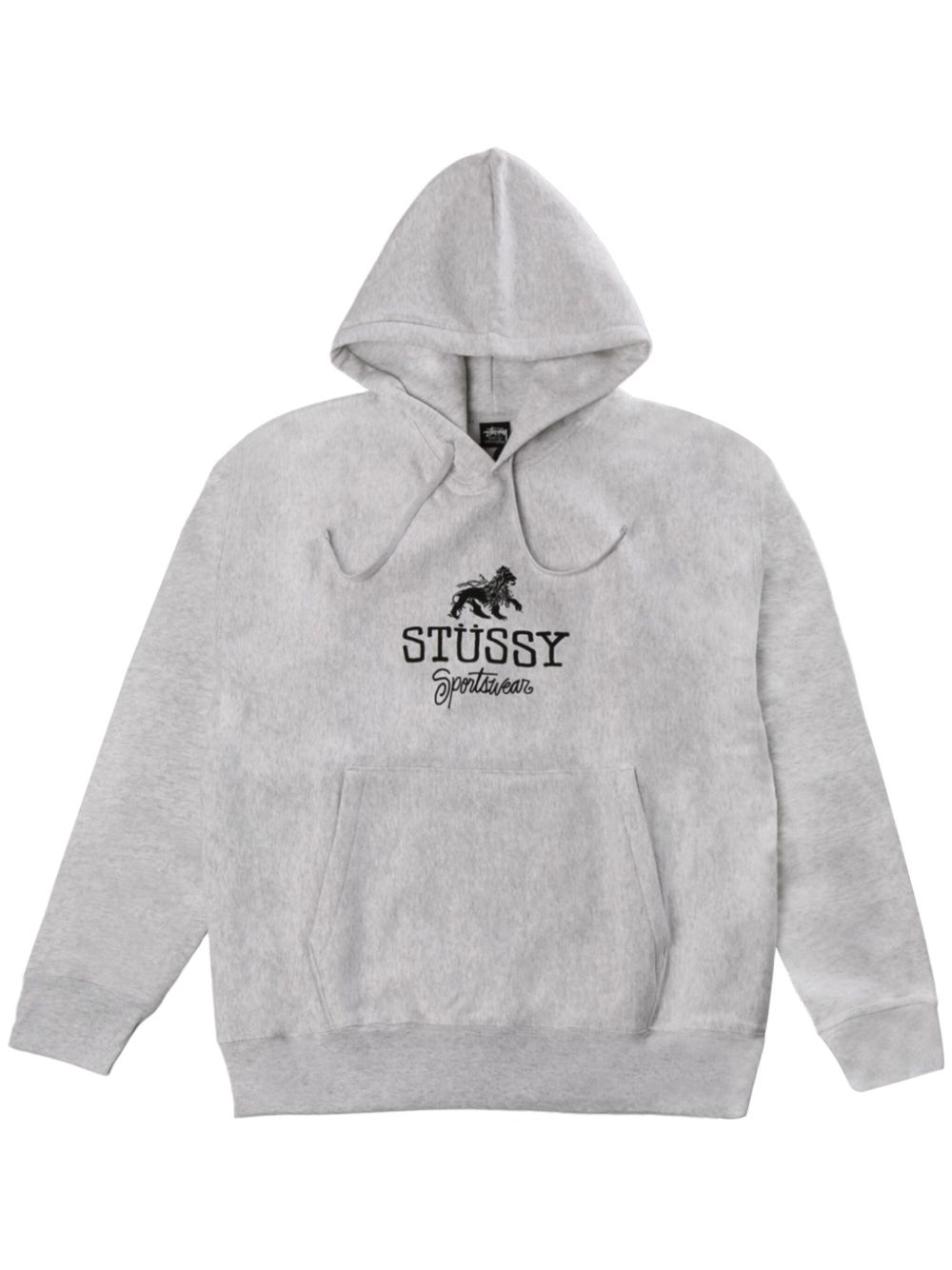 Stüssy logo-print hoodie