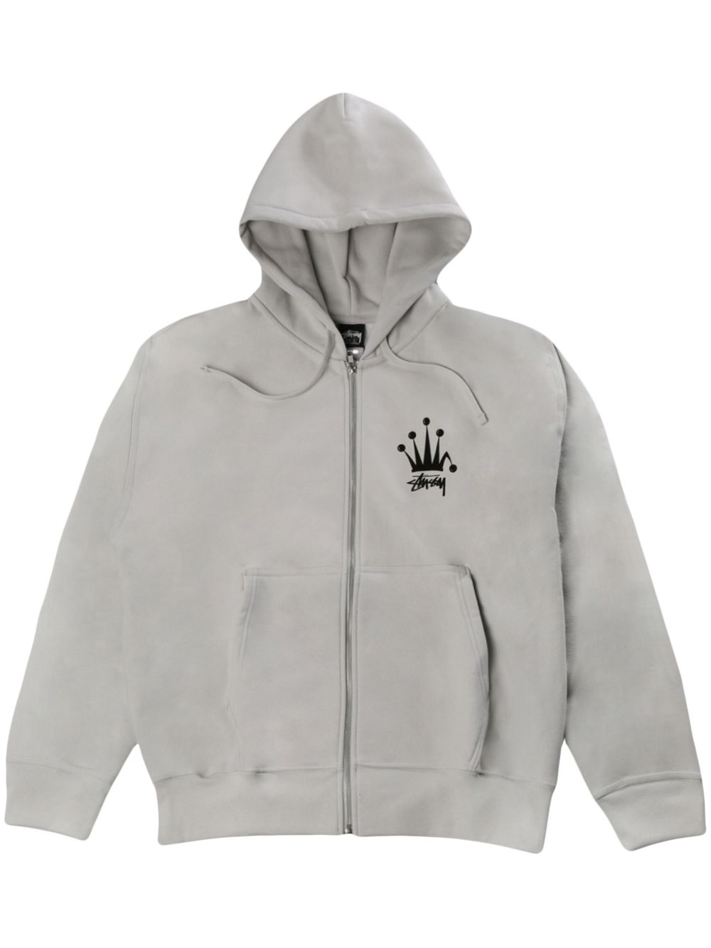 Stüssy crown-print hoodie