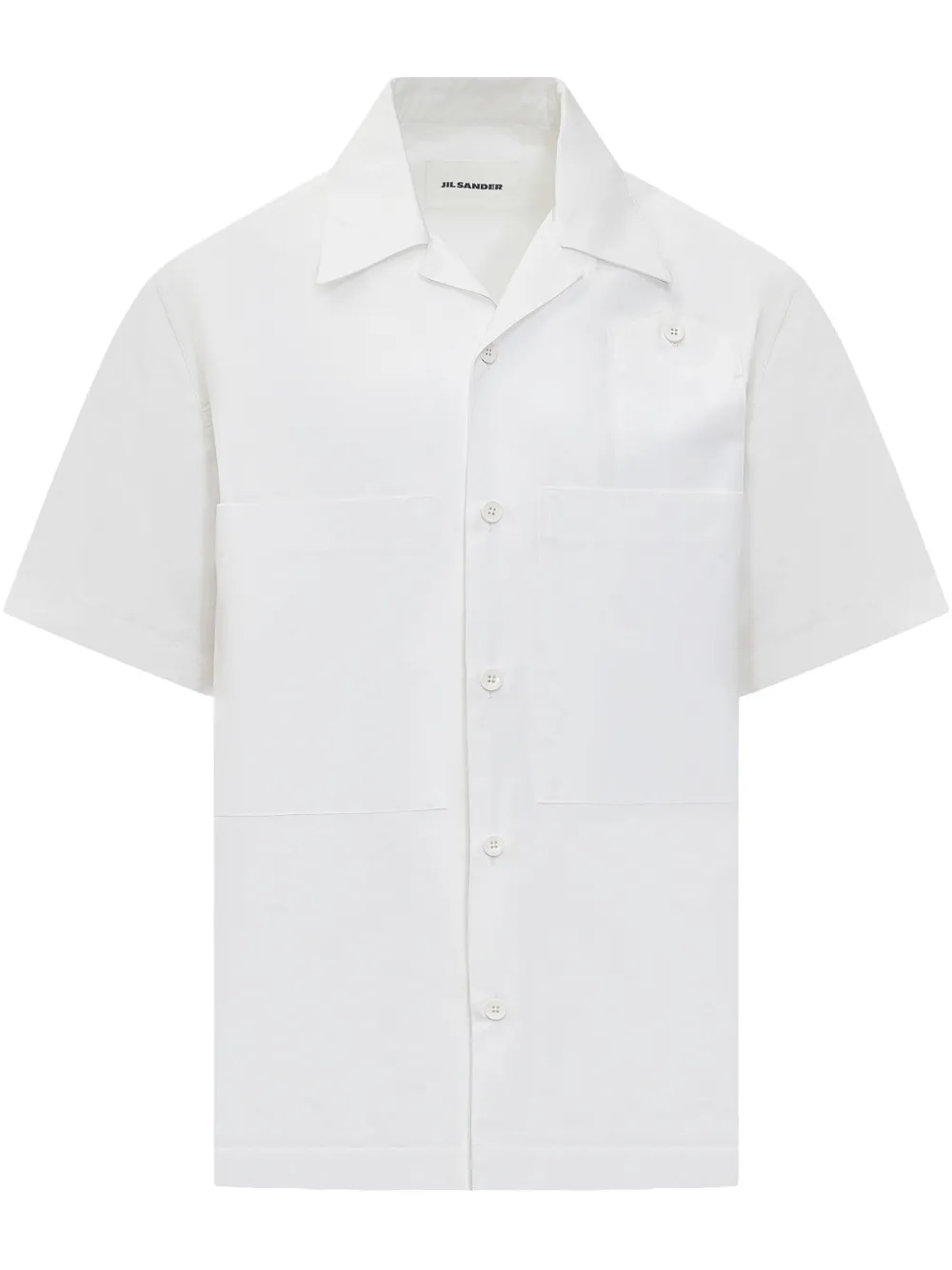 Jil Sander cotton shirt Wit