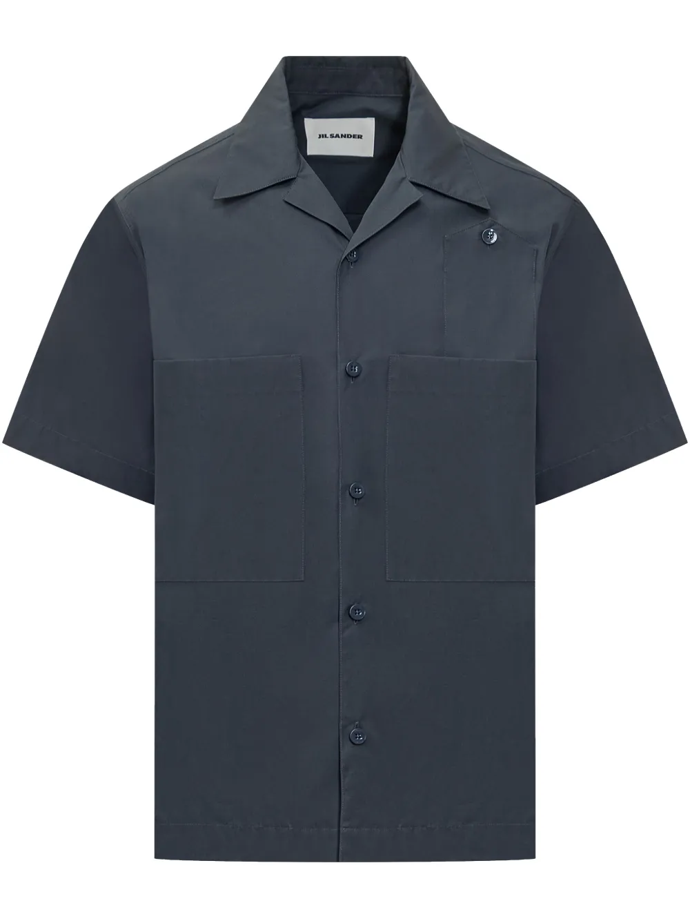 Jil Sander cotton shirt Grijs