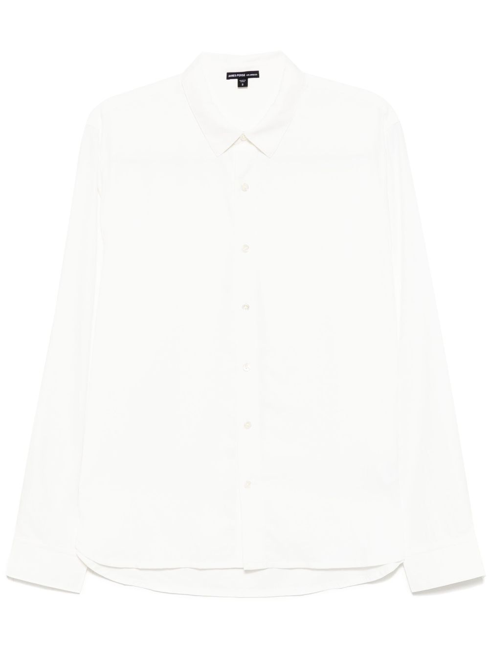 James Perse Matte Cabana Long Sleeve shirt - White