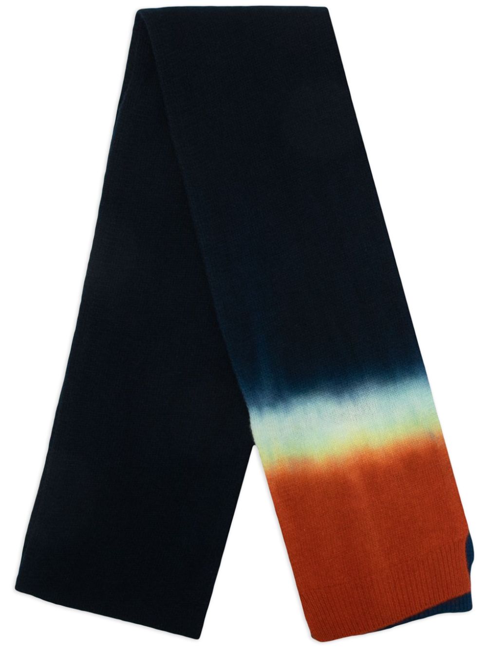 gradient-effect scarf