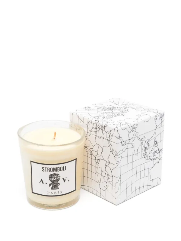 Astier De Villatte Stromboli キャンドル 260g | ホワイト | FARFETCH JP