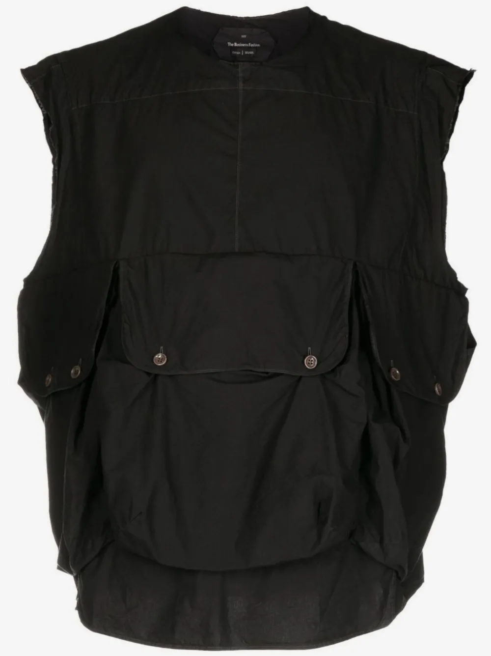 Nicolas Andreas Taralis cargo-pockets vest | Black | Image 1