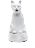 Astier De Villatte Cat incense burner (20cm x 10cm) - White