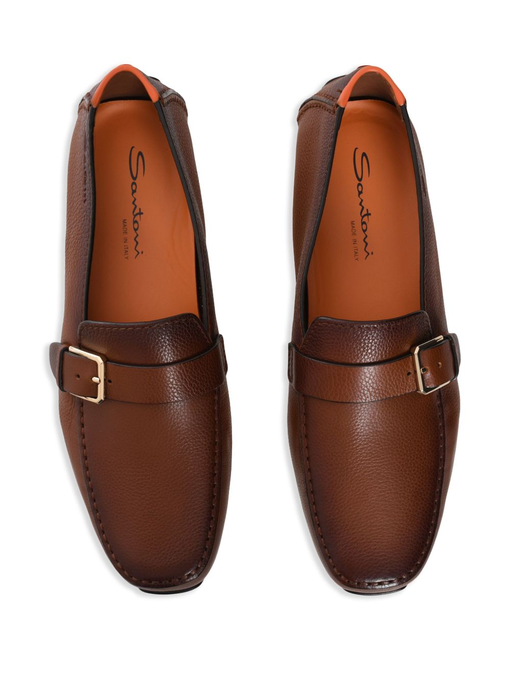 Santoni Hamel loafers Brown