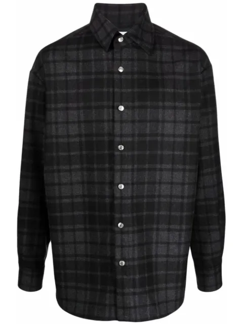 Iceberg camisa con cuadros estampados