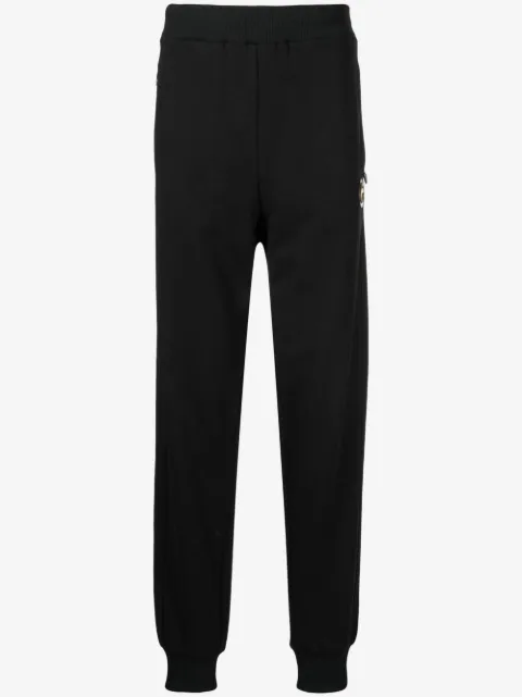 Roberto Cavalli logo-plaque track pants