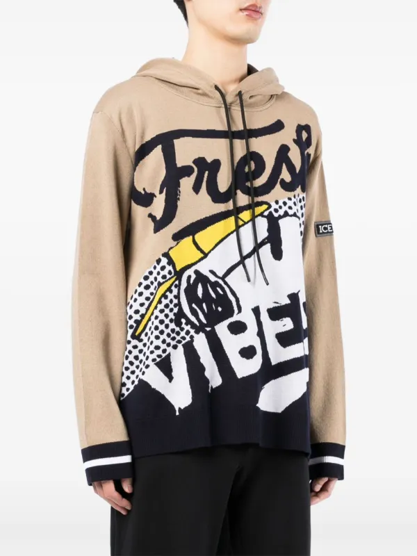 Iceberg Fresh Vibes Hoodie Neutrals FARFETCH PH
