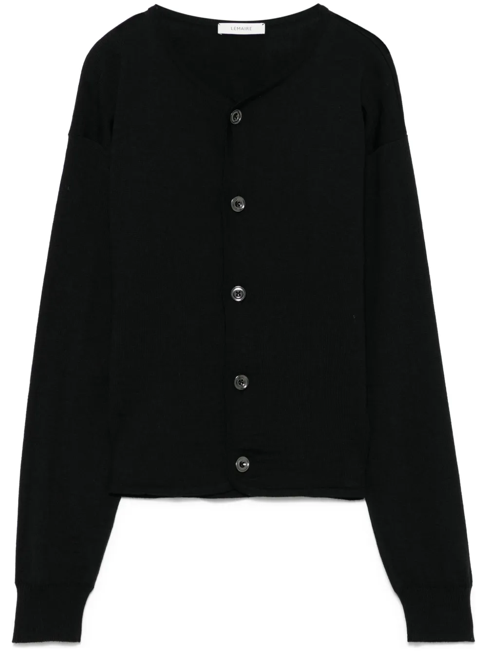 fine-knit cardigan