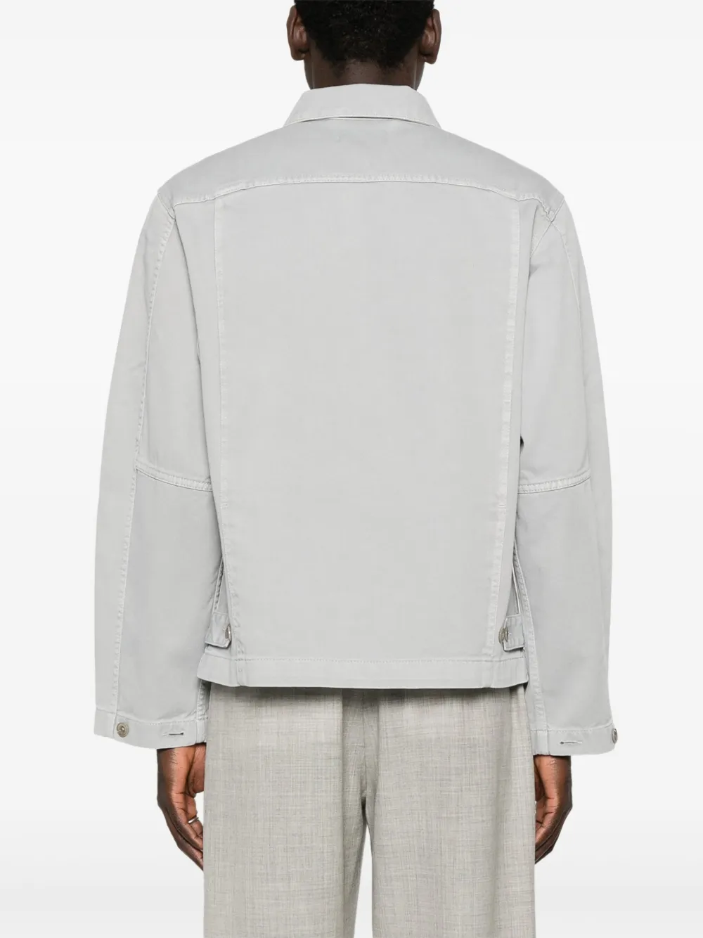 LEMAIRE Katoenen jack Blauw