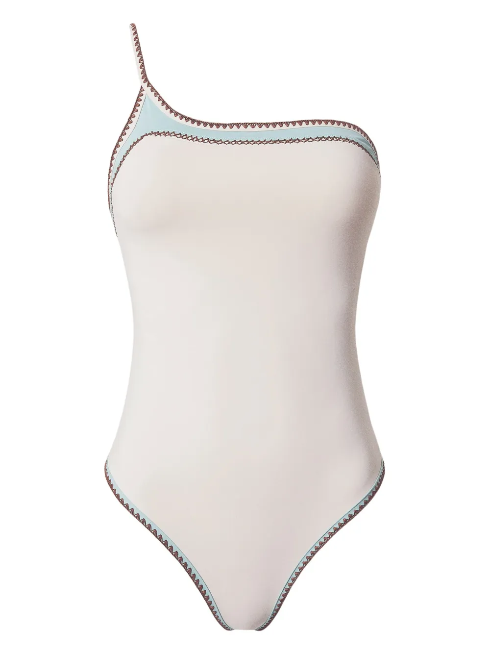 one-shoulder bathing suit